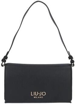 Liu Jo White Handtas met labelapplicatie en schouderband