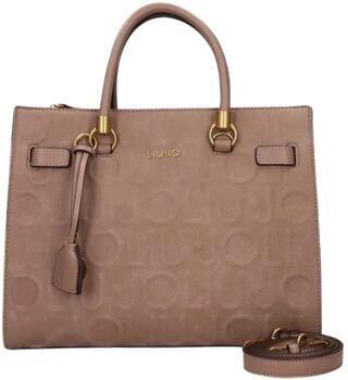 Liu Jo White Tote tas met all-over logodetail model 'Manhattan' - Foto 6