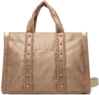 Liu Jo White Tote bag met labelstitching