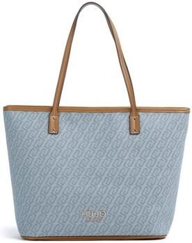 Liu Jo White Tote Bag in denim-look model 'Evrim' - Foto 3