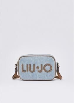 Liu Jo denim crossbody tas blauw - Foto 4