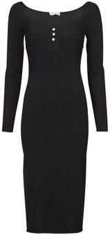 Liu Jo White Midi-jurk met cut-outs