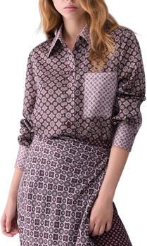 Liu Jo White relaxed fit overhemdblouse model 'CAMICIA' - Foto 5