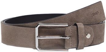 Liu Jo Heren leren riem met gesp Beige Heren