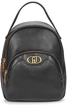 Liu Jo Zwarte Synthetische Rugzak met Ritssluiting Black Dames