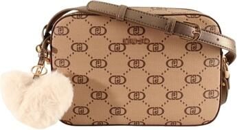Liu Jo Duifgrijs Eco Leren Crossbody Tas Beige Dames