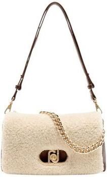 Liu Jo White Crossbodytas met labeldetail