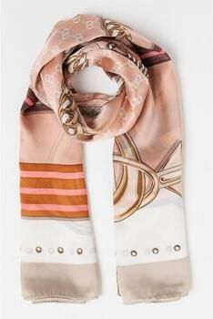 Liu Jo Beige Rechthoekige Sjaal met Afgewerkte Rand Beige Dames - Foto 5