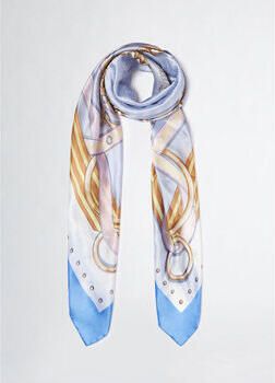Liu Jo Gestreepte Foulard Sjaal Multicolor Dames - Foto 5