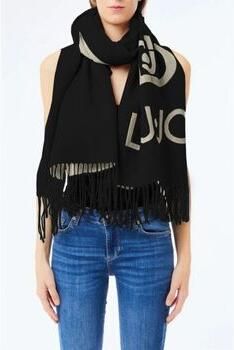 Liu Jo Sjaal STOLA OVAL MONOGRAM EMBOSSED 2F5023 T0300