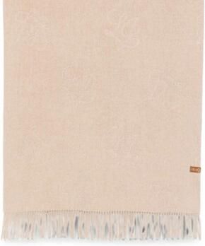 Liu Jo Sjaals Logo Scarf shawl Beige One size - Foto 3