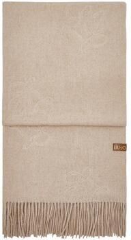 Liu Jo Sjaals Logo Scarf shawl Beige One size - Foto 2