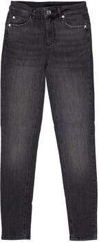 Liu Jo Zwarte Denim Jeans Divine Bottom Up Black Dames
