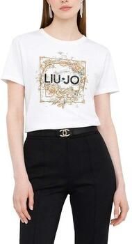 LIU JO Dames Tops & T-shirts Ecs T-shirt Moda M c Wit - Foto 9
