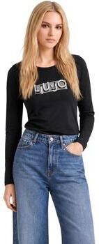 Liu Jo T-Shirt Lange Mouw BASIC T-SHIRT TF6248 JS003 - Foto 4