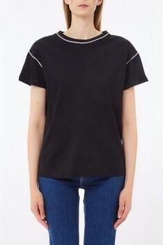 Liu Jo Korte mouw katoenen T-shirt lente zomer Black Dames - Foto 7