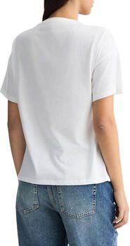 Liu Jo Grafische Print Katoenen T-Shirt White Dames - Foto 4