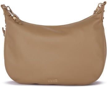 Liu Jo Elegante Bruin Leren Handtas met Gouden Details Brown Dames - Foto 6