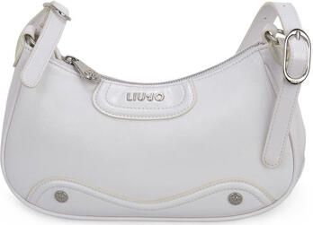 Liu Jo Off-White Schoudertas met Spiegel White Dames