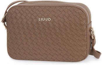 Liu Jo White Schoudertas met labeldetail model 'MANH'