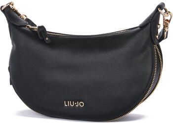 Liu Jo Zwarte Trendy Handtas met Gouden Details Black Dames - Foto 2