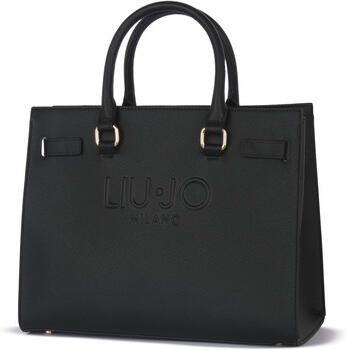 Liu Jo Zwarte Schoudertas Eenvoudig Ontwerp Black Dames