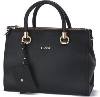 Liu Jo White Handtas met labeldetail model 'MANHATTAN'