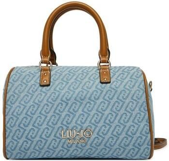 Liu Jo White Satchel in denimlook model 'Evrim' - Foto 3