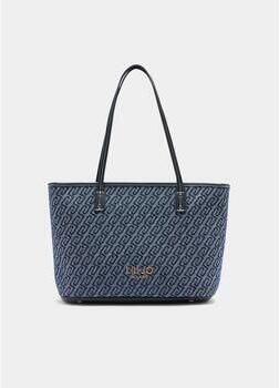 Liu Jo White Tote bag met logodetail model 'Evrim' - Foto 3
