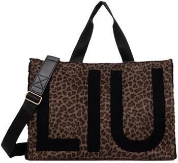 Liu Jo White Tote bag in animal-look