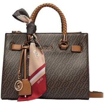 Liu Jo White Handtas met labelapplicatie in all-over look - Foto 3