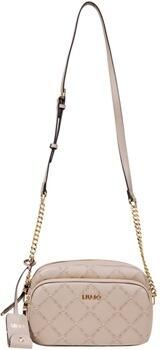 Liu Jo White Zadeltas met doorgestikte naden