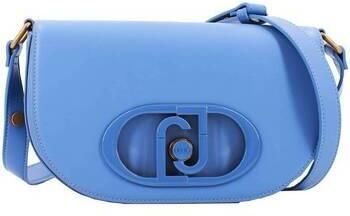 Liu Jo Lichtblauwe Logo Tas met Verstelbare Schouderband Blue Dames
