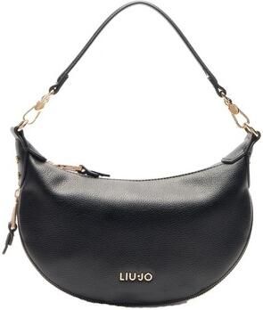 Liu Jo Zwarte Trendy Handtas met Gouden Details Black Dames