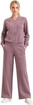 Liu Jo Sport Wide fit broek van viscosemix met elastische band - Foto 4