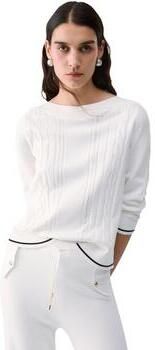 Liu Jo Sport Regular fit pullover van viscosemix - Foto 4