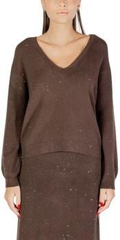 LIU JO Dames Truien & Vesten Maglia Chiusa Bruin - Foto 5