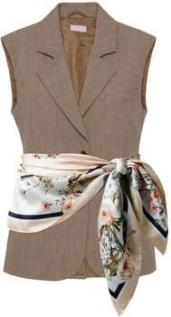 LIU JO Dames Blazers Gilet Ts Navetta Beige - Foto 6