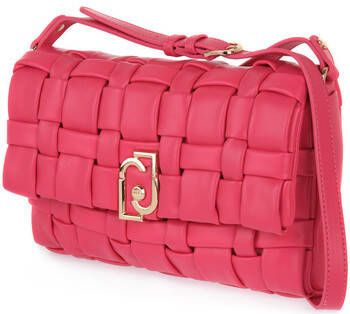 Liu Jo Duurzame Geweven Crossbody Tas Rood Dames