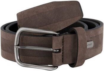 Lloyd Men's Belts Riem met doornsluiting model 'NUBUK'