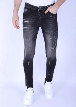 Local Fanatic Skinny Jeans Stone Wash Jeans Gaten