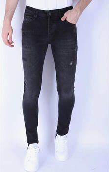 Local Fanatic Skinny Jeans Stone Washing Jeans Stretch