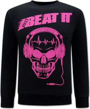 Local Fanatic Sweater Just Beat It Print