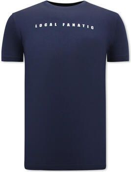 Local Fanatic T-shirt Korte Mouw Cartoon