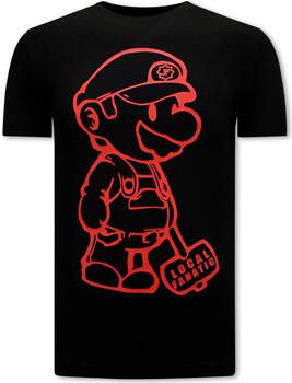 Local Fanatic T-shirt Korte Mouw Cartoon