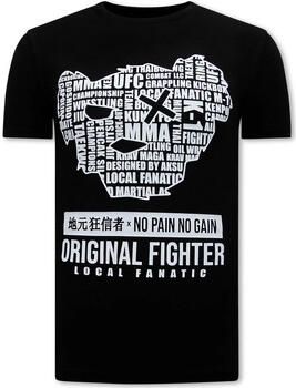 Local Fanatic T-shirt Korte Mouw MMA Orginal Fighter