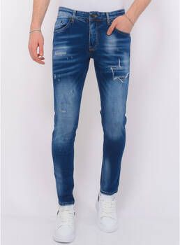 Local Fanatic Skinny Jeans Blue Ripped Jeans