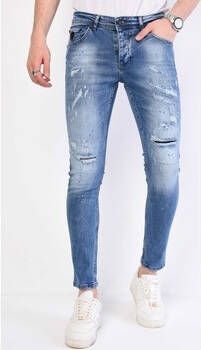 Local Fanatic Skinny Jeans Lichte Jeans Gaten