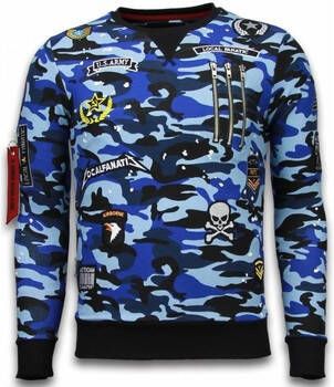 Local Fanatic Sweater Camo Embroidery Patches