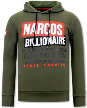 Local Fanatic Sweater Hoodie Print Narcos Billionaire